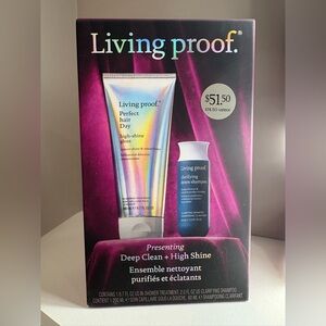 Living Proof Perfect Hair Day High-Shine Gloss Set NEW Sealed